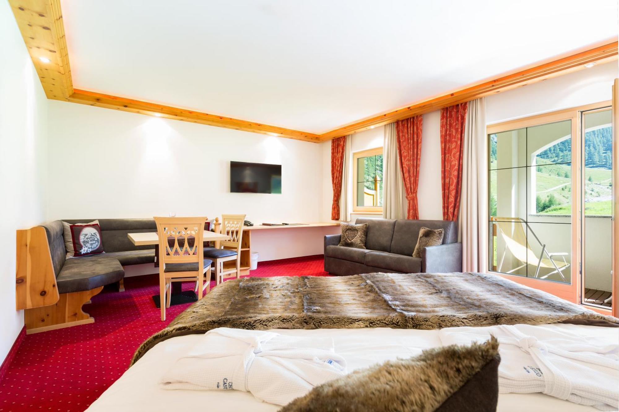 Chasa Castello Relax & Spa Samnaun Rom bilde
